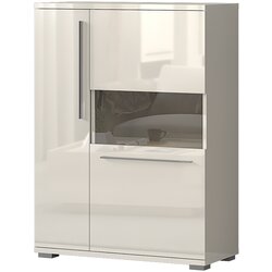 Jela Jagodina vitrina V90-2KS/PN - kolekcija piano - bež lak/bež lak - 90x123x40 cm Cene