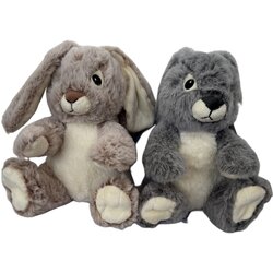Simba Toys Nicotoy: Sedeči plišasti zajček 20 cm, v različnih izvedbah, 1 kos - Cene