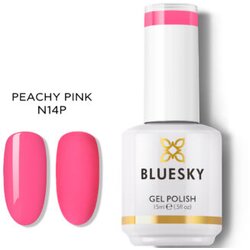  BLUESKY TRAJNI LAK PEACHY PINK 15ML Cene