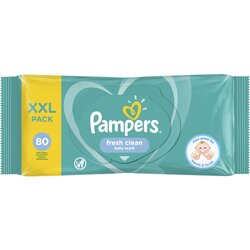 Pampers Otroški robčki Fresh Clean XXL - 80 kosov Cene