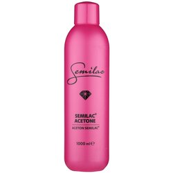 Semilac Liquids čisti aceton za odstranjevanje gel nohtov 1000 ml Cene