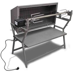 Bbq ražanj od željeza i nehrđajućeg čelika Cene