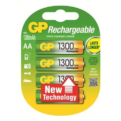 GP Batteries AA 1300 mAh Ni-Mh polnilna GP baterija (4 kosi), (21780891) Cene