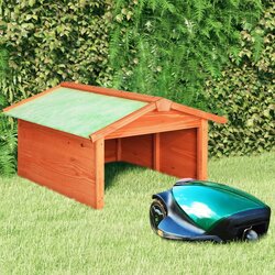 vidaXL garaža za robotsku kosilicu 72 x 87 x 50 cm od masivne jelovine Cijene