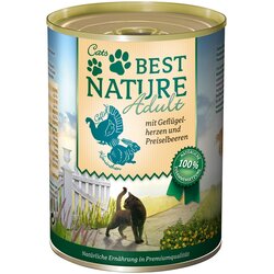 Best Nature Ekonomično pakiranje Cat Adult 12 x 400 g - Perad i kunić Cene