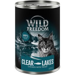 Wild Freedom Adult 6 x 400 g - Clear Lakes - pastrva i piletina Cene