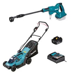 SBT Alati Beograd Makita DLX2583T 18V Akumulatorski set – kosačica DLM330 + perač pod pritiskom DHW180 (baterija 5.0Ah + punjač) Cene