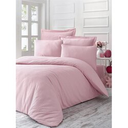 Line powder powder satin single quilt cover set (de) Cene