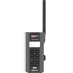PerfectPro SOLOWORKER radio za gradilište DAB+ (1012), ukw aux, Bluetooth, DAB+, ukw otporan na udarce crna Cene