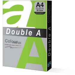 Double A fotokopir papir da A4 parrot bright-zeleni 500l Cene