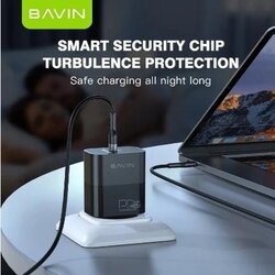 BAVIN punjač GaN 45W-PD USB-C crna Cene
