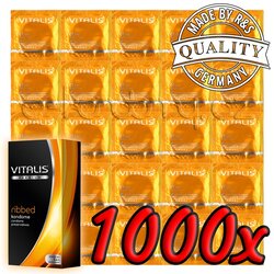 Vitalis Premium Ribbed 1000 pack Cene