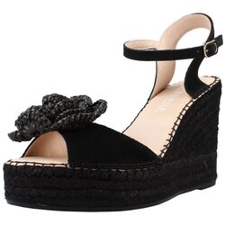 Macarena Espadrile Sandalias Mujer Modèle Alba5 Črna Cene