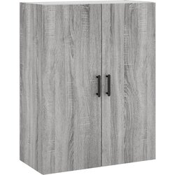 Maison Chic Stenska omarica - Zidna omarica siva sonoma 69,5x34x90 cm iu1208, (22062810) Cene