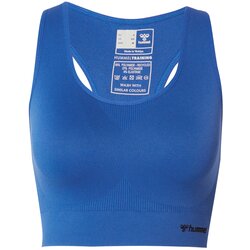 Hummel Sportski top za žene Hmltif seamless, Plavi Cene
