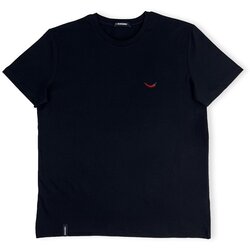 Organic Monkey Majice & Polo majice Red Hot T-Shirt - Black Črna Cene