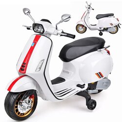 Vespa na akumulator 2x2 bijela Cene
