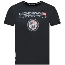 Geographical Norway Majica kratak rukav jvick db black men 254 M Cene