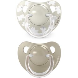 Suavinex Wild & Free Anatomical Silicone 6-18m duda Cream 2 kom Cene