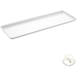 Elite pladanj /melamin – bijela boja/ 35.5x15cm Cene