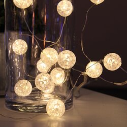 Star Trading Eglo 411068 - LED lanac DEW DROP 15xLED/3xAA 1,4m Cene