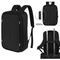 Maxline Ruksak za laptop do 17,3" KLB220318, USB priključak, digitalna brava Cene