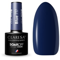 Claresa trajni lak za nokte uv/led blue 717 5g Cene