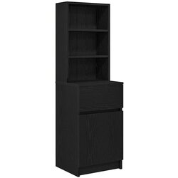 vidaXL Noćni ormarić crni 39x35x125 cm od konstruiranog drva Cijene