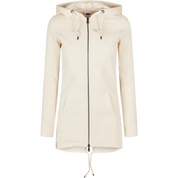 UC Curvy Women's Sweat Parka whitesand Cene