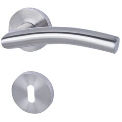 SÜD-METALL Kvaka za vrata GARNITURA PEKING II-R ROZ CILINDAR INOX Cene