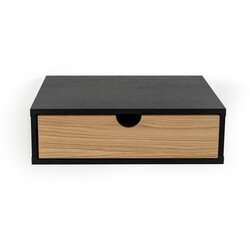 Woodman Črna stenska nočna omarica Farsta Cene