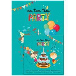 Menart knjiga + CD En Ten Tini Party Cene