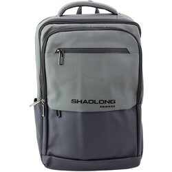 Poslovni i školski ruksak sa priključkom za USB 16L - crno/sivi Cene