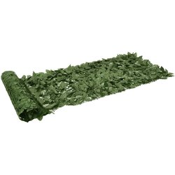 vidaXL Balkonski zaslon za privatnost s tamnozelenim lišćem 600x75 cm Cijene