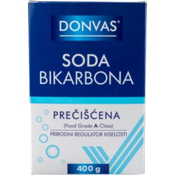 Donvas soda bikarbona prečišćena, 400g Cene