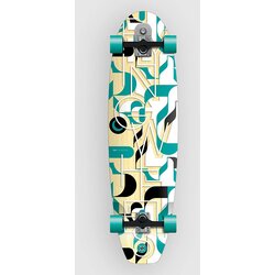 Flying Wheels Pisces 36" Surfskate teal Cene