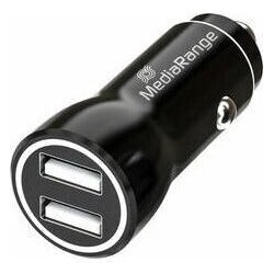 Mediarange Germany ADAPTERI DUAL AUTO PUNJAC SA 2 USB-A -3.4A-5V MRMA103-03 Cene