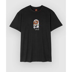 Santa Cruz Delfino Flower Guy T-shirt black Cene