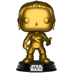Funko POP! BOBBLE-HEAD: STAR WARS EPISODE 8: REY (CHROME-MATT GOLD)(EXCL.) Cene