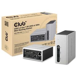 Club 3D B.V. Docking station Club 3D USB TYPE A 3.1 GEN 1 4K UHD MINI DOCKING STATION CSV-3104D Cene