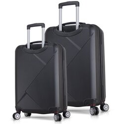 Zoozie Bags set kofera 8015, 2 dijela, crni Cijene