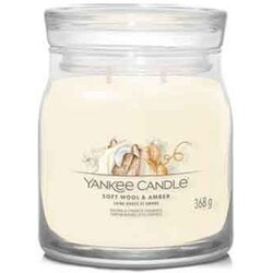 Yankee Candle Soft Wool & Amber mirisna svijeća 368 g Cene
