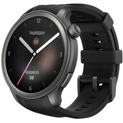 Amazfit pametni sat, 1.5" amoled, vodootporan 5ATM, bt, wifi, gps, balance silicon, crni Cene