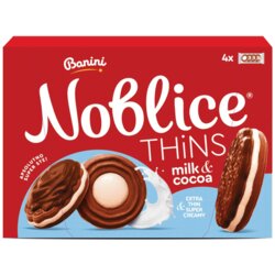 NOBLICE KEKS THINS MLEKO&KAKAO 190G Cene