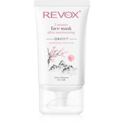 REVOX B77 Japanese Ritual 3 Minute Face Mask Ultra Moisturizing intenzivna vlažilna maska za obraz 30 ml Cene