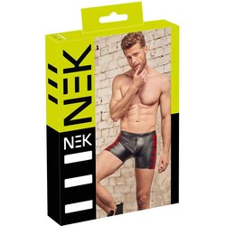 NEK - bokserice s crvenim rubovima (crne) Cene