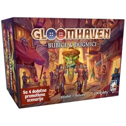 Cephalofair Games Društvena igra Gloomhaven - Bubice i Dugmići Cene