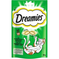 Dreamies mačji prigrizek - Varčno pakiranje: z mačjo meto 6 x 60 g Cene