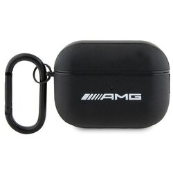 Mercedes AMG AMAP2SLWK OVITEK ZA AIRPODS PRO 2 (2022/2023) ČRN USNJEN OVITEK Z LOGOTIPOM, (21967140) Cene