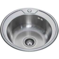 Inter Ceramic ugradna Sudopera Alpaka, Okrugla, Otvor Za Sifon 11 cm, Sifon 3, Hrom Cene